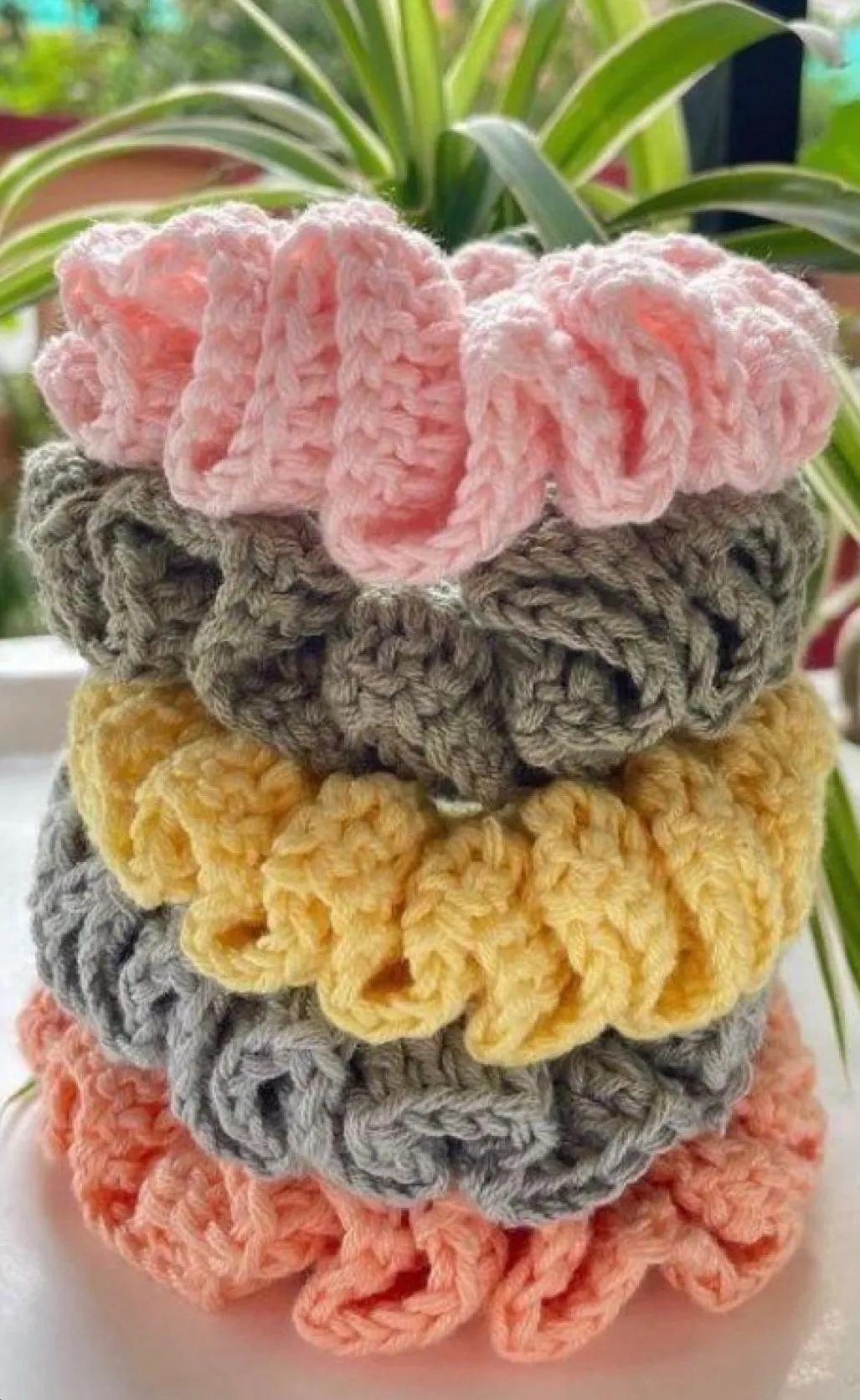 Chouchou en crochet