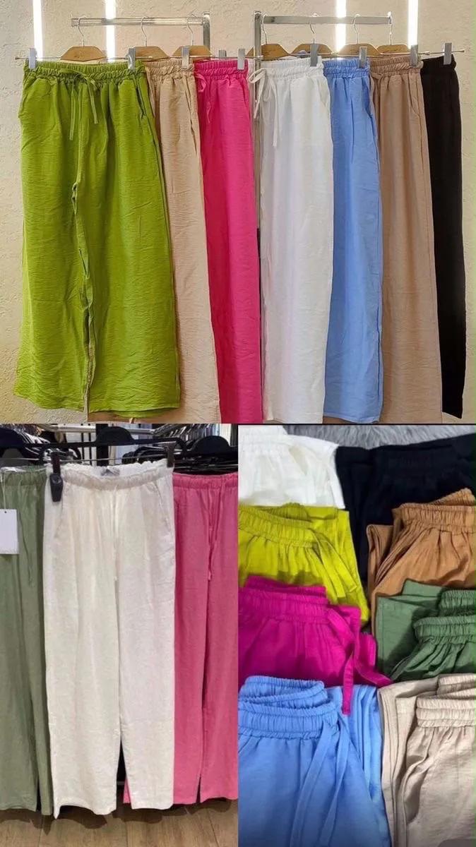 Pantalons en lin