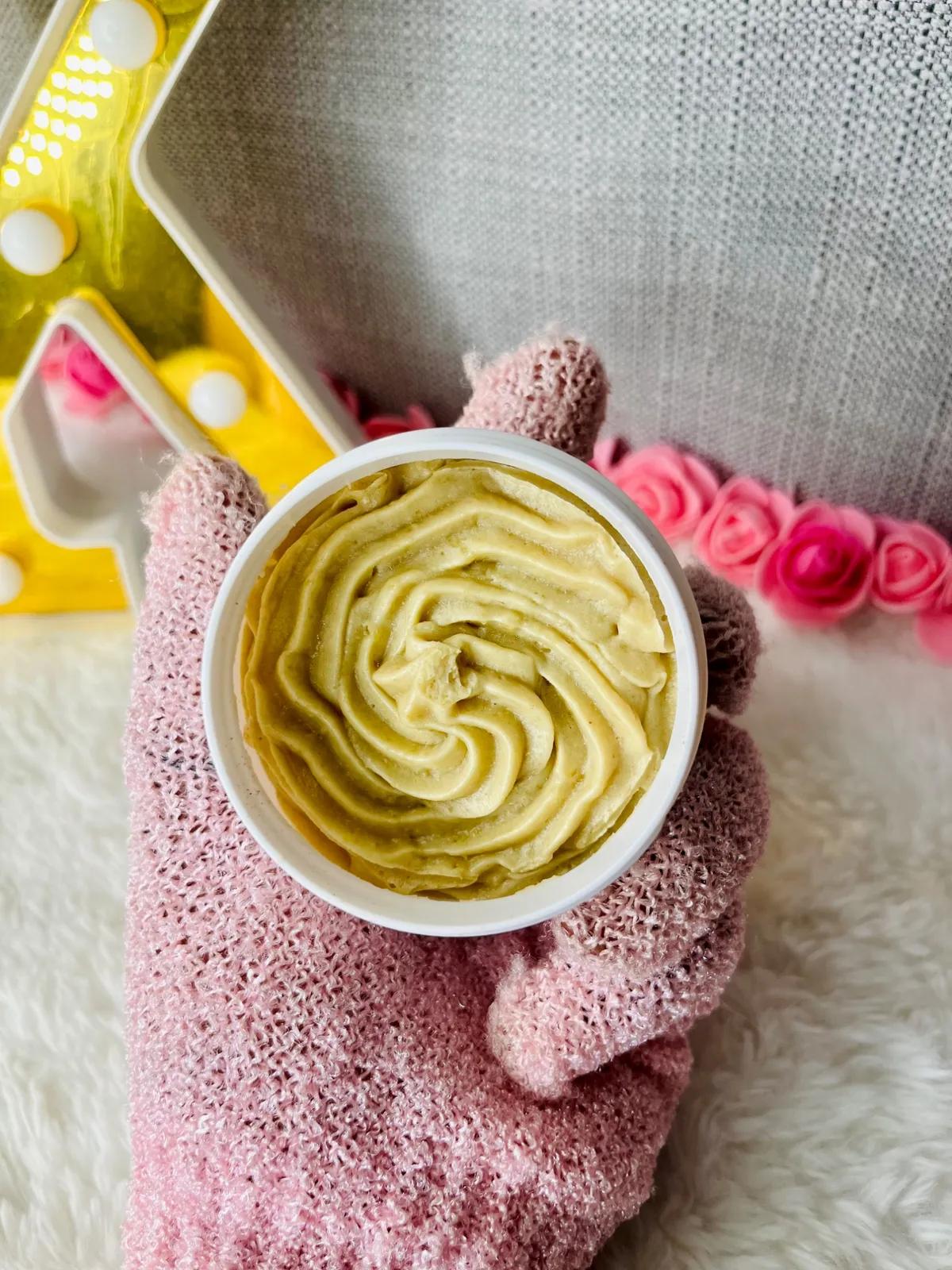 Chantilly corporelle au curcuma 🧡