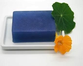 Savon visage Nila bleu