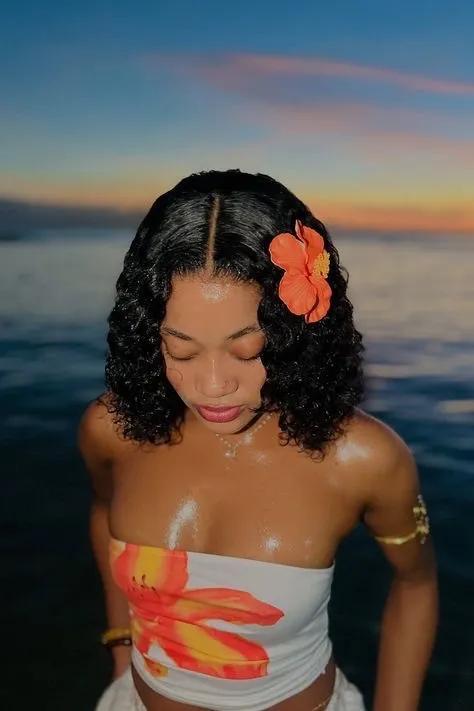 🌸fleur hawaïenne 🎀