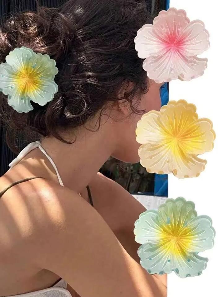 🎀pince en fleurs d’hibiscus 🎀