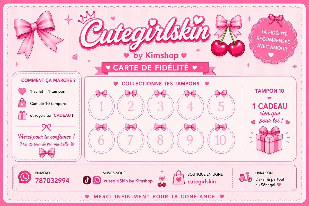 🎀carte de remerciement et de fidélité personnalisée 🎀