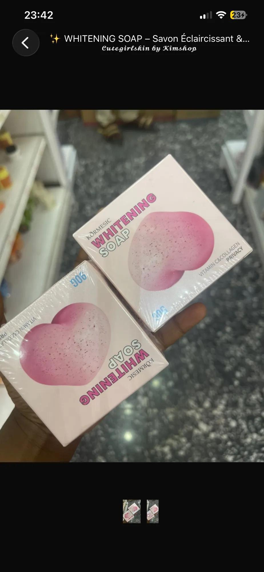 🎀 WHITENING SOAP - Savon Éclaircissant & Intime🎀