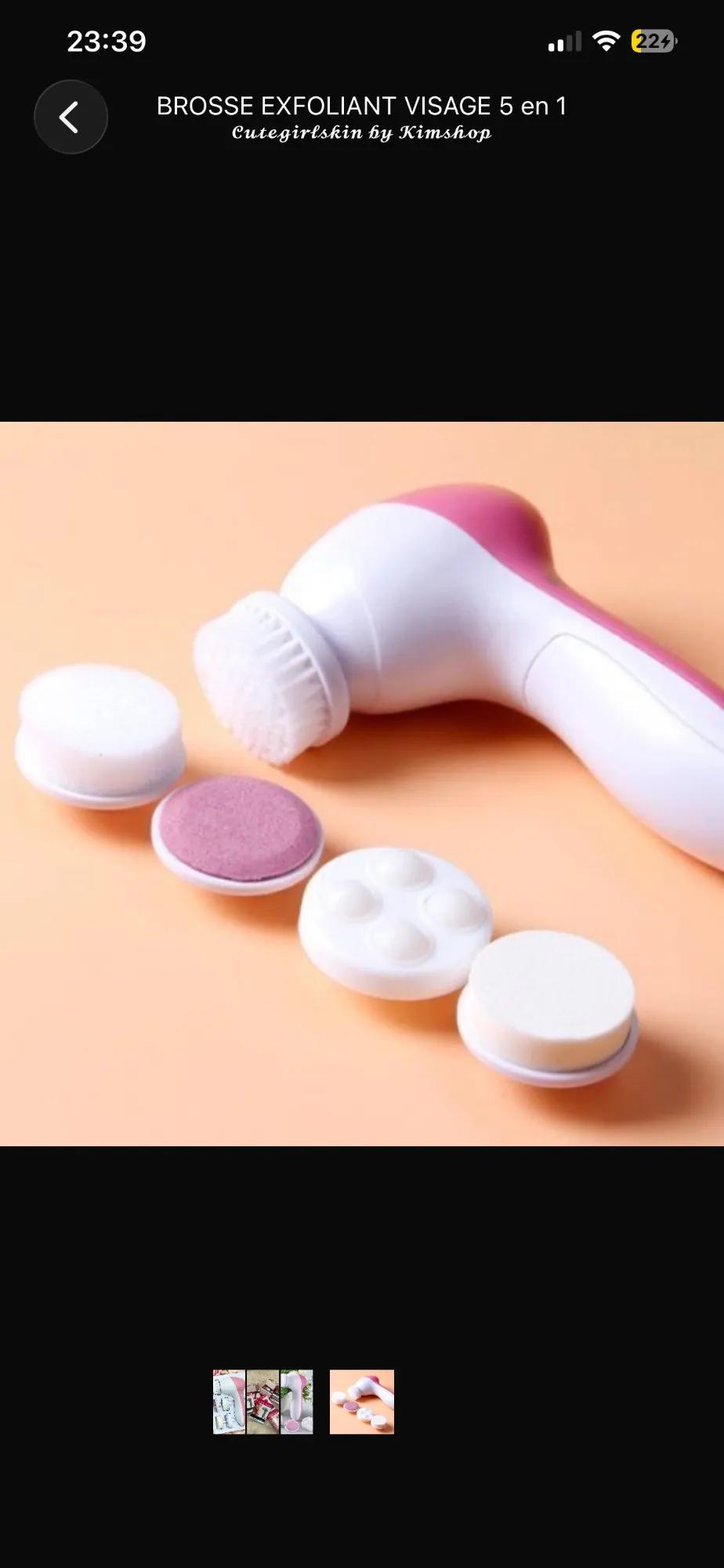 🎀 brosse visage électrique 5 en 1🎀
