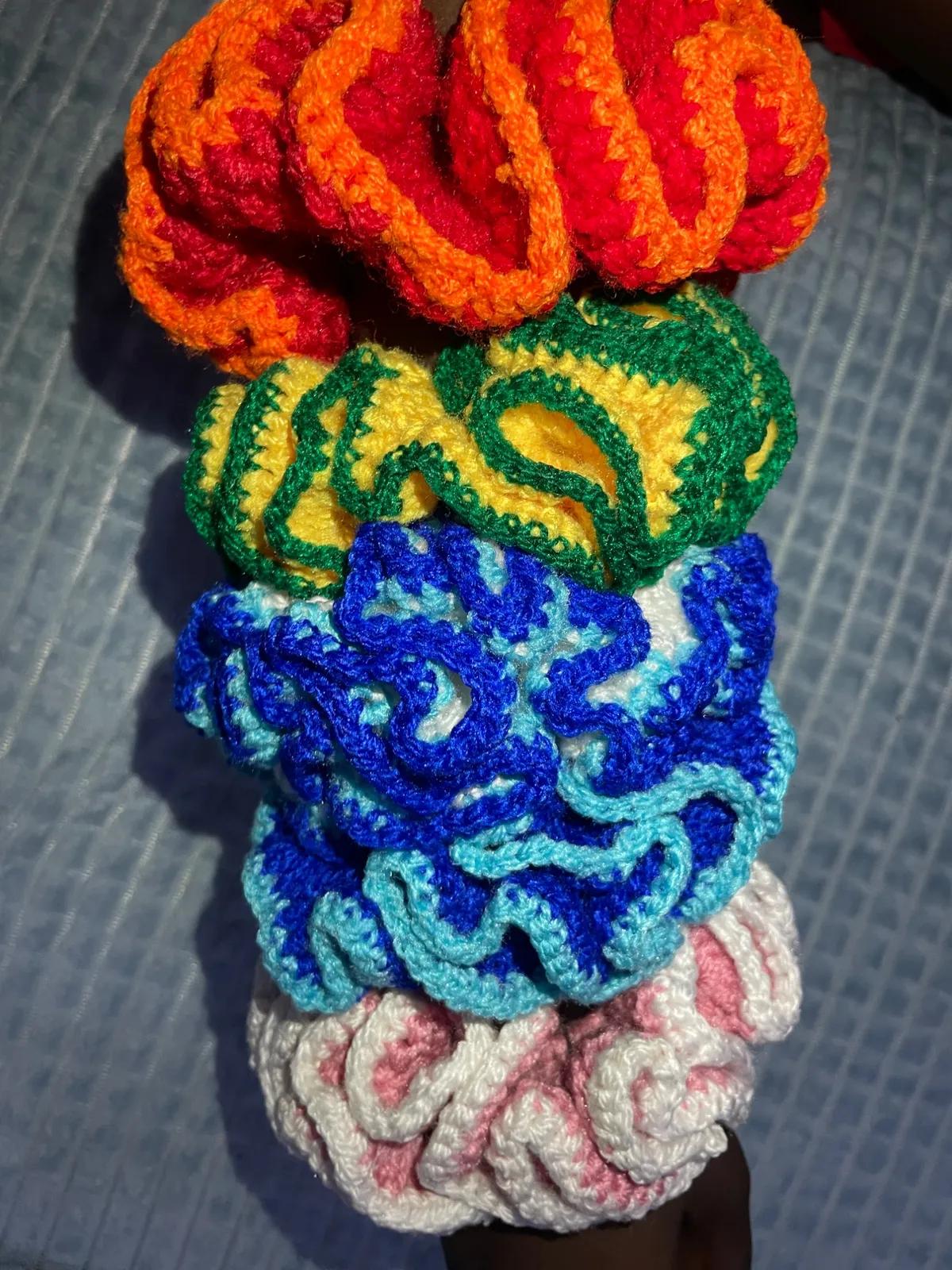 chouchoux en crochet