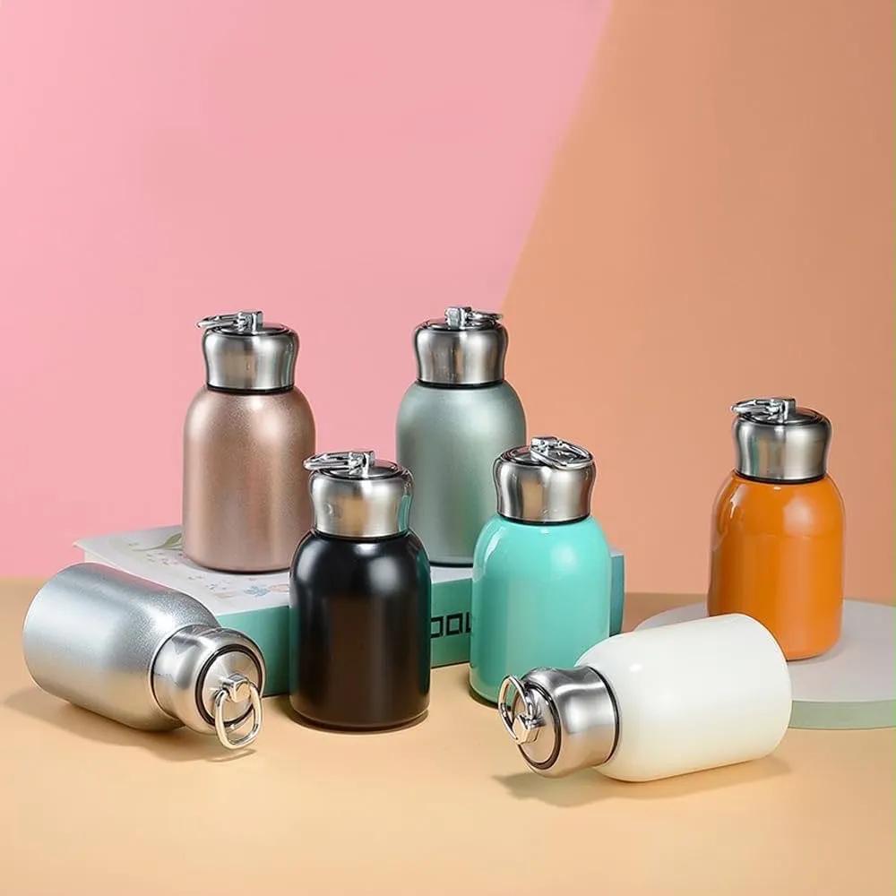 Mini bouteille isotherme en acier