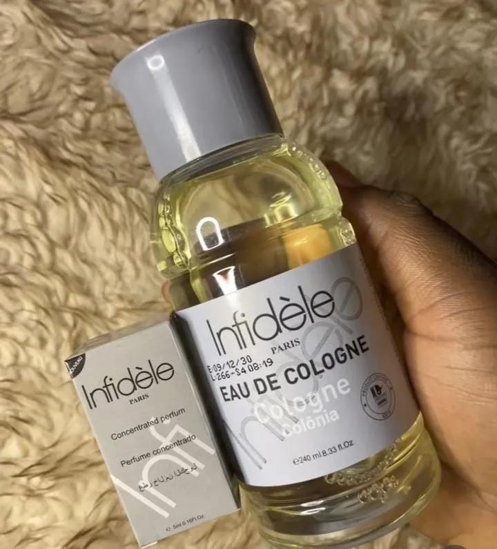 Duo infidèle eau de Cologne+huile
