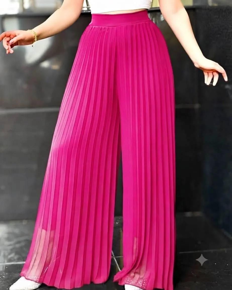 Pantalon plissé