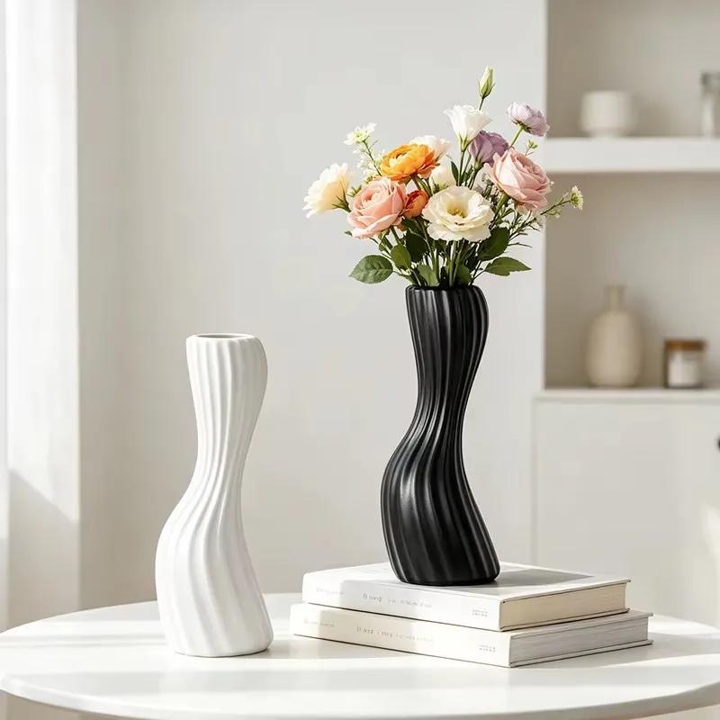 🏠 Vase motif ondulé 💫
