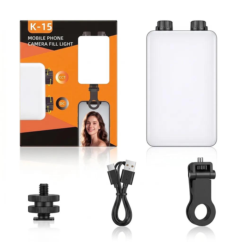 Support LED lampe Selfie