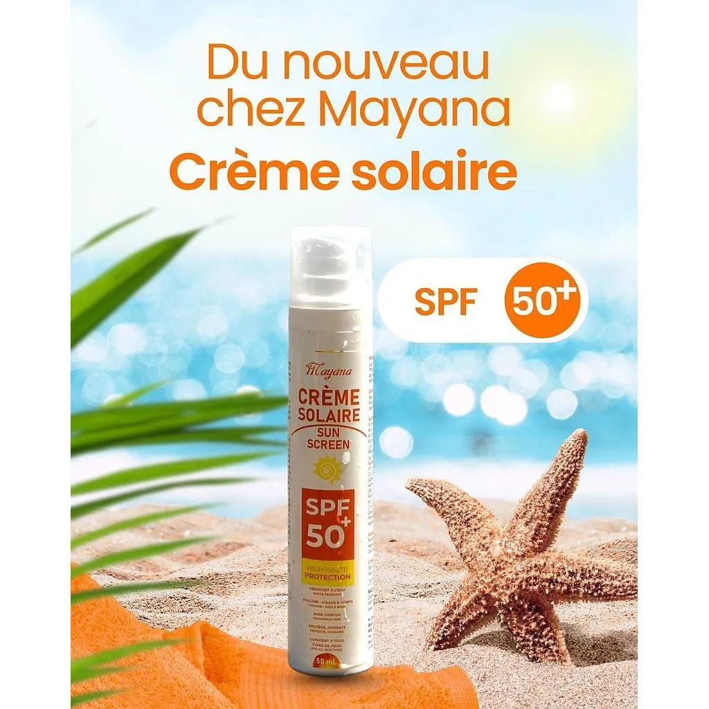 Crème solaire Mayana