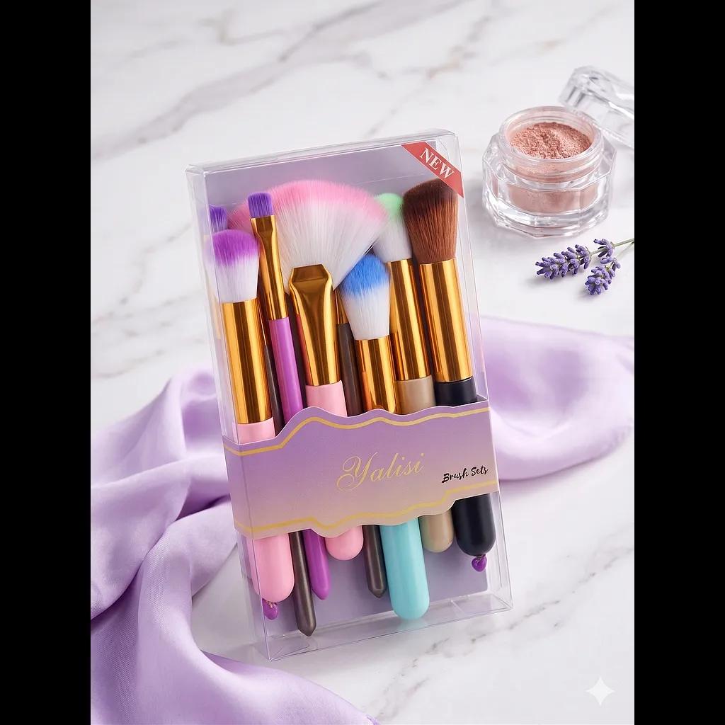 Paquet de 10 pinceaux maquillage