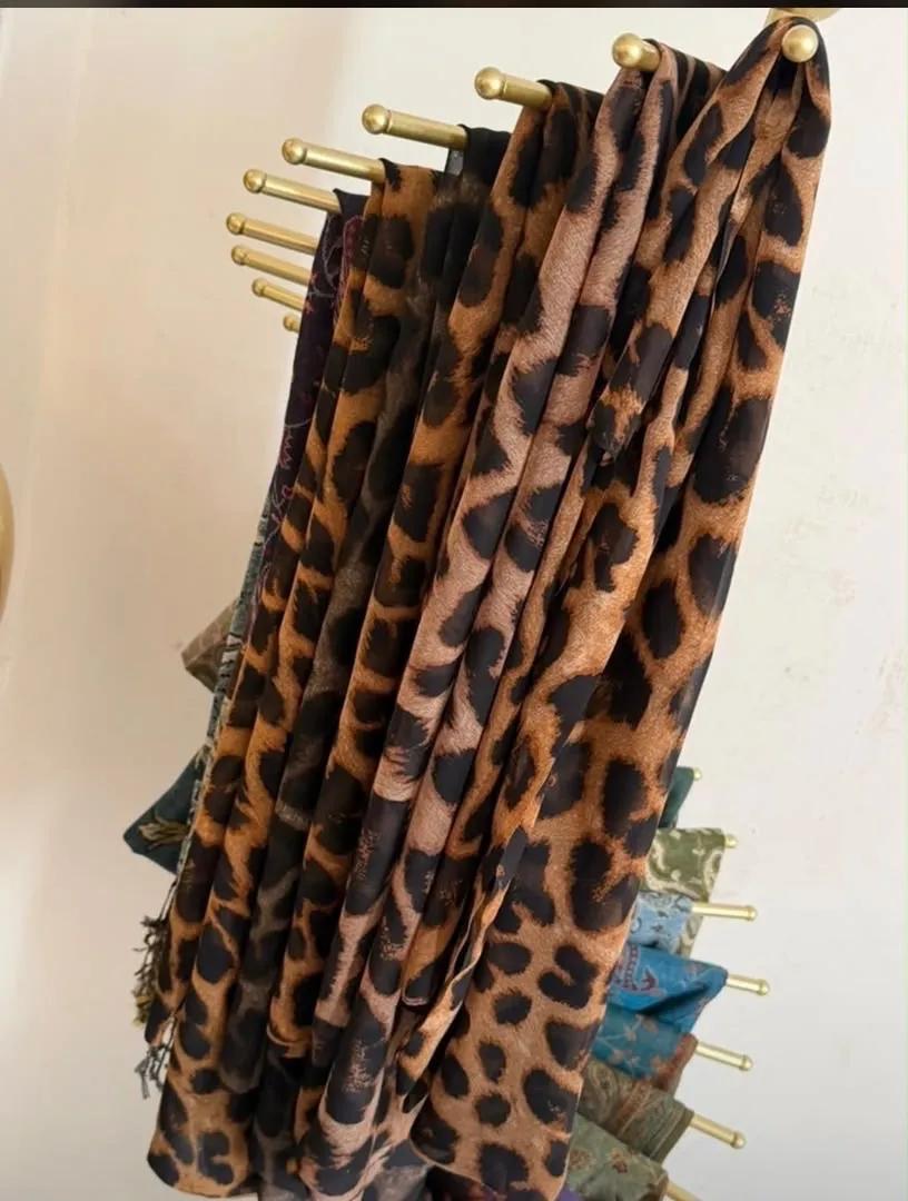 Foulard, imprimer léopard