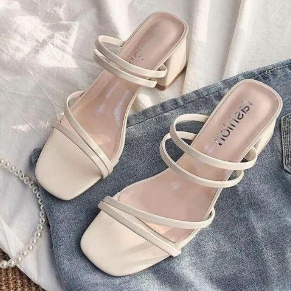 Mateamoda Chaussures Femme Sandales Talons Hauts