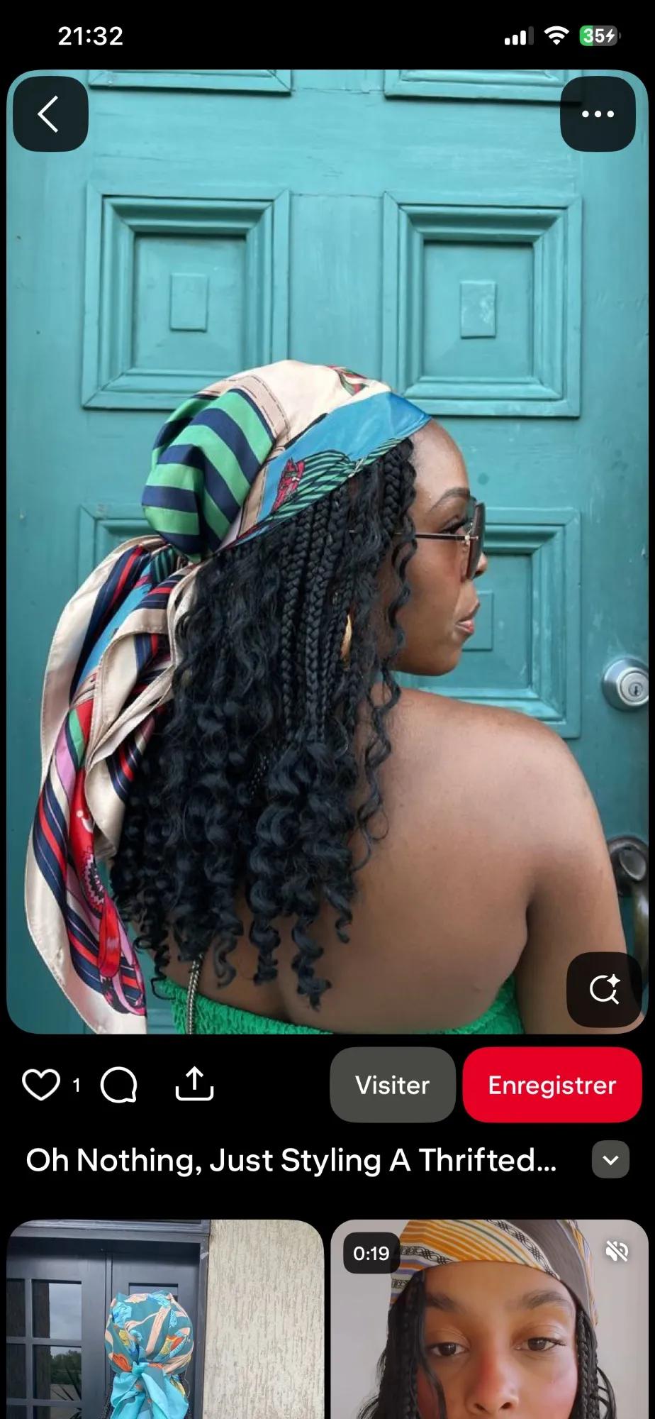 Peruque boho braide