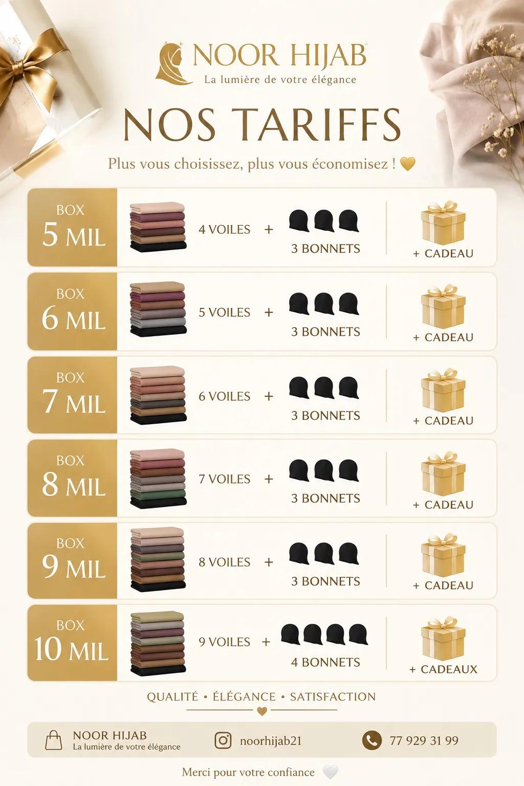 Boxs cadeaux